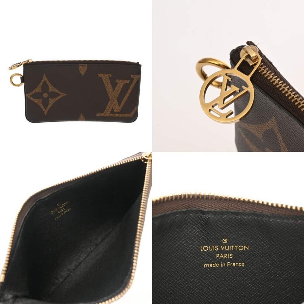LOUIS VUITTON Brown Monogram Canvas Pochette Pouch - Picture 9 of 11